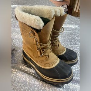 Womens Sorel Caribou Boots NL 1005-280 sz. 7